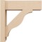 Ekena Millwork 6-in W x 18-in D x 18-in H Funston Block Rough Cedar Woodgrain TimberThane Outlooker, Primed Tan OUTUR060X18X18FST44RCPR - alternate 2